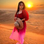 Inchara Joshi Instagram - "Wanderlust and desert dust."❤️🧿 Pc:@mansi._.joshi #dubaidairies #wanderlust #desertsafari #desertsafaridubai #incredibleindia #incredible #camels #incharajoshi #inchu #inchara #actor #actress #viral #trending #dubaipost #desertpics #photooftheday #uae🇦🇪 #vacationmode #katheyondushuruvagide #starsuvarna #geminitv #sahana #radhika #freshdesertair Dubai Desert Safari