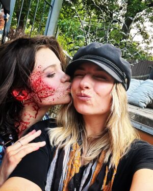 India Eisley Instagram - Reunited! @blood_rugs