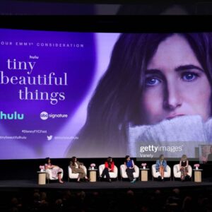 Ingrid Michaelson Instagram - about last night…..at the @tinybeautifulhulu emmy fyc event. 1-my face 2-my face and body on the carpet 3- some really great faces and bodies on the carpet 4-our panel 5-me yelling how good kathryn hahn is at kathryn hahn