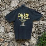 Iqbaal Ramadhan Instagram - Gue suka koleksi kaos vintage. Setelah dikulik, gue jadi tau betapa susah dan mahalnya kaos-kaos jadul ini. Apalagi kaos yang temanya film. Dengan bahan yang durable, juga desain yang evergreen, kaos-kaos promo film ini jadi inceran banyak orang, termasuk gue. Contohnya, kaos khusus cast member dari film Toy Story 2, juga merchandise asli film Trainspotting di tahun 1996 yang sekarang terlipat rapih di lemari gue. Gatau sih kalo orang lain. Tapi dari pengalaman pribadi, setiap gue promo film selalu pake kaos yang hanya dipake saat promo dan berujung jadi baju rumah. Lalu belel, lalu jadi baju tidur. Dari habit ini lah muncul ide kolaborasi sama @akmalshb untuk nge desain kaos untuk film yang gue berperan di dalemnya. Inilah hasilnya. Jujur, kalo gue sih jadi pengen koleksi dan akan dengan bangga gue pake untuk pergi atau jalan. Kaos ini purely datang dari kecintaan gue terhadap kaos vintage dan film. Sudah saatnya kaos film Indonesia jadi collectible items. NOT FOR SALE