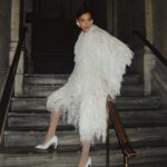 Irina Shayk Instagram - at the library with #toryburch. thank you for having me NYPL The New York Public Library