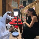 Irina Shayk Instagram - Best time @djwe.qa 🖤thank you for having me again @visitqatar