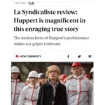 Isabelle Huppert Instagram – Sortie de #LaSyndicaliste au UK. 
@jpaulsalome @thebureaufilms @modernfilmsent @curzoncinemas #curzonmayfair
@balenciaga
📸 @davebenett Curzon Cinema Mayfair