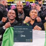 Israel Adesanya Instagram - 🇹🇴🇼🇸🇳🇬 All this @stake is halal Habibi. Let’s chop‼️🥩🥩🥩 Riyadh, Saudi Arabia