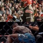 Israel Adesanya Instagram - a couple of main characters 🏹 (via AP Photo/John Locher, @stylebender)