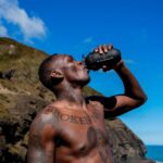 Israel Adesanya Instagram - The box is back, get your hands on it while you can 🐉 7 days out from fight night. The clock is ticking ⏳ #Myprotein #Stylebender #UFC293 UK shop the box, US shop the bundle.