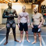 Israel Adesanya Instagram - 🏆🏆🏆 No fugazi with Mark 🦈 This is Serious Business‼️ 📷: @jeffsainlar 🐌 Lake Tahoe