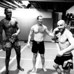Israel Adesanya Instagram - 🏆🏆🏆 No fugazi with Mark 🦈 This is Serious Business‼️ 📷: @jeffsainlar 🐌 Lake Tahoe