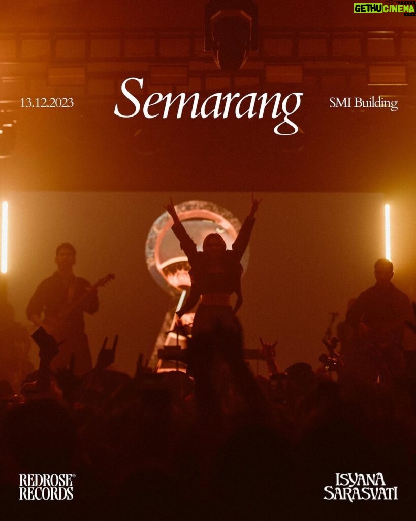Isyana Sarasvati Instagram - Dari Semarang, Padang, hingga Medan, Isyanation emang gak pernah gagal bikin seru! ❤️‍🔥 Sadly, Isyana 4th Album Showcase: Live on Tour has come to an end. Big thanks to all the people who participate on the tour. We’re forever grateful for the warm welcome and electrifying energy you gave to us. The tour may be over, but the music still lives on. Our musical journey certainly won’t stop here. Tunggu kami di event-event seru selanjutnya—ciao! 🌹⚡️