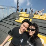 Isyana Sarasvati Instagram - Gelap terang bersama, selalu sempurna 🌻🌚👫🏻 ft. isim fio sental