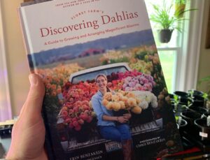 Ivy Winters Instagram - I can’t rave enough about this book. It is EVERYTHING! If you’re a dahlia lover or grower this book is the Bible. It also came with a packet of seeds straight out of @floretflower farm! I had a 99% germination rate!!! That’s amazing! For more info  check out @floretflower ! #dahlia #homegrown #discoveringdahlias #floretflower #flower #garden