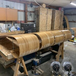 Ivy Winters Instagram - My dad is the coolest. He’s been busy making toboggans for the grandchildren in the family. He’s incredibly talented and it was his birthday yesterday! Love ya dad! #diy #talent #woodworking #sled #toboggans #handmade #heirloom
