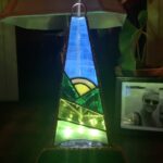 Ivy Winters Instagram - Made a couple stained glass incense burners! They also act as pretty night lights! If you had to pick a favorite incense what would it be?!! #nagchampa #nagchampagold #sandalwood #frankincense #palosantos #stainedglass #handmade #diy #gooutandmakesomething #nightlight #mountain #sunrise