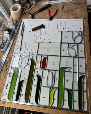 Ivy Winters Instagram - Howdy all! Wanted to share some of the few stained glass pieces I’ve created over the past 5 months. If you’re in town and interested in purchasing one of these bad boys you can see them displayed at @geefarmsnursery in Stockbridge Michigan. Big smooches! #stainedglass #handmade #honeybee #poppy #tulips