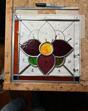 Ivy Winters Instagram - Howdy all! Wanted to share some of the few stained glass pieces I’ve created over the past 5 months. If you’re in town and interested in purchasing one of these bad boys you can see them displayed at @geefarmsnursery in Stockbridge Michigan. Big smooches! #stainedglass #handmade #honeybee #poppy #tulips