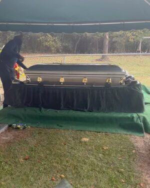 J. Harrison Ghee Instagram - Today we laid my father to rest. I’m so at peace knowing we did everything we could to make him proud and send him off right. Grateful to share this moment with my brother and to carry on our dad’s legacy with pride and honor. Thank you for all you’ve taught us and the examples you set of how to be in this world, I love you and will miss you dearly Pa! #yeahman #dassit