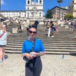 JWoww Instagram - Happy fourth from the Spanish steps in Rome 🇮🇹 eating my favorite 🍧 Spanish Steps - Rome, Italy