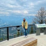 Jabar Abbas Instagram - Heaven on earth . Visited an amazing place #banff #Albarta canada . Thank you Syed Ahmad Umayma Sheikh and my brother Waseem Abbas for a wonderful day ❤️ love you all . Banff-Nationalpark