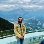 Jabar Abbas Instagram - Heaven on earth . Visited an amazing place #banff #Albarta canada . Thank you Syed Ahmad Umayma Sheikh and my brother Waseem Abbas for a wonderful day ❤️ love you all . Banff-Nationalpark