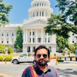 Jabar Abbas Instagram – Day first in californiana Sacramento .Tour 2023 California State Capitol