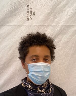 Jaboukie Young-White Instagram - surgery tomorrow. im getting a linguini hernia fixed. i named it Ms. Hernie Sanders. i’ll miss her. she wasn’t that serious but i had to get her fixed so i could weight train for the race war. all patients have to get a covid test done before procedures and i did mine just now. that swab in my nussy was the most human touch i’ve had in months. picture of the hernia in the last slide [GRAPHIC]