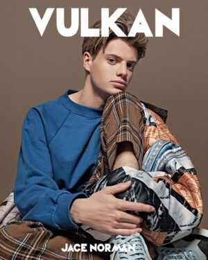 Jace Norman Instagram - Vulkan cover shoot. 
shot by: @tjmanou 
grooming by: @paige__davenport styled by: @styledbyfranzy 
cover of @vulkanmag