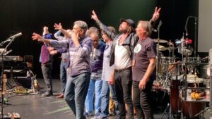 Jack Broadbent Instagram - Thanks @littlefeat_official and thanks Rochester! What a night!! Really appreciate the amazing response to the new album songs too. What a Ride!!! 😉#jackbroadbent #littlefeat #ride #ontheroadagain #ridealongwithjack