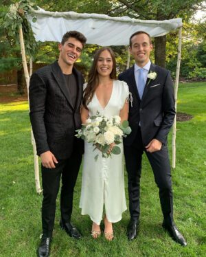 Jack Gilinsky Instagram - my big sister @mollygilinsky got married yesterday :’) i couldn’t be happier. i love my family. i am so grateful & feel very lucky to have them all in my life.