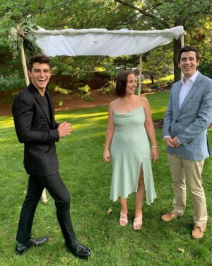 Jack Gilinsky Instagram - my big sister @mollygilinsky got married yesterday :’) i couldn’t be happier. i love my family. i am so grateful & feel very lucky to have them all in my life.