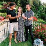 Jack Gilinsky Instagram - i can’t believe my big sister is engaged!! i love you molly. i couldn’t approve more of who you will be spending your life with. congratulations to u both @mollygilinsky @dontbcross ♥️🥂 Fiesole, Italy