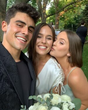 Jack Gilinsky Instagram - my big sister @mollygilinsky got married yesterday :’) i couldn’t be happier. i love my family. i am so grateful & feel very lucky to have them all in my life.