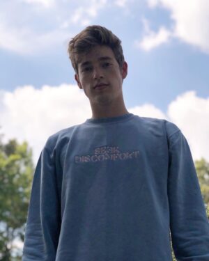 Jackson Pace Instagram - So this sweatshirt is telling me to say goodbye to someone then continue to walk the same direction as them?