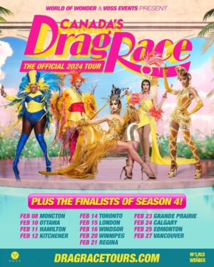 Jada Shada Hudson Instagram - OH CANADA! The Queens of the North sashay into a city near you this February with the official tour of Canada’s Drag Race, LIVE in theaters! Featuring the finalists of Season 3 & 4, hosted by Brooke Lynn Hytes & Jaida Essence Hall!

Sign-Up for Pre-Sale Access TODAY at DragRaceTours.com