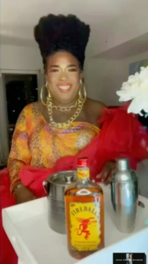 Jada Shada Hudson Instagram - What's Goodie guys.... ? You know your TorontoTurnupQueen always has you covered when you can win some cool things ..... So LETS GO... ....... 
🥃Fireball @fireballca #FireballGetsInOne is Celebrating the art of Simple mixed drinks with a Contest that you don't wanna miss ...... .... 
🥃You Will be Creating your own mix drink using Fireball and your amazing creativity, uniqueness and we want to see how Canadian you can make it 😜........ So Get Really Creative...... ........
🥃The 🏆WINNER🏆 will receive a FIREBALL fridge #Fireballfridge for The Best Creative mixed drink... For my mixed drink I got really creative and very Canadian with my "What's Goodie" mixed drink so make sure your creation is 🔥FIRE🔥... .... 
🥃For the ✨RULES ✨and how to a learn more on ✨How to ENTER✨ make sure you go to the @fireballca instagram page .......  
........✨TurnUpp Now Let's Get Mixing✨..........
✨
✨
 @thenevstevensgroup