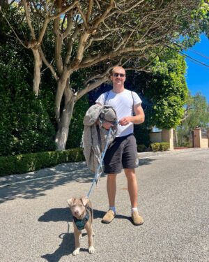 Jake Austin Walker Instagram - Dog gawn