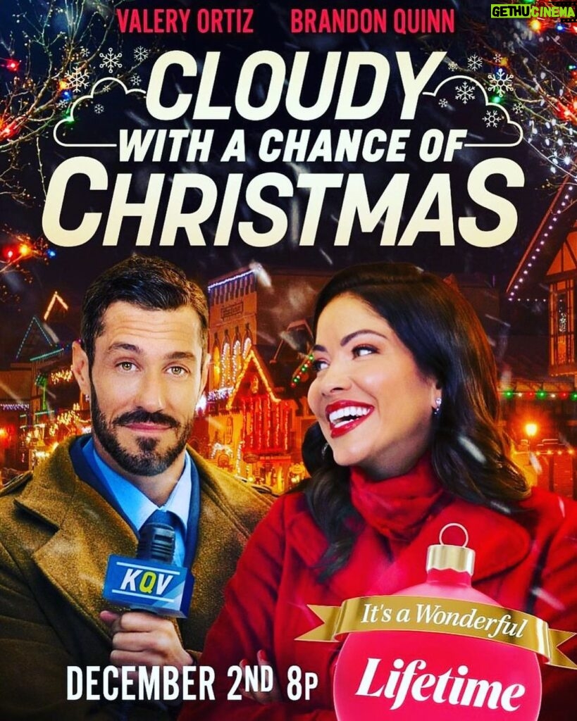 Jake Helgren Instagram - Very excited to share that one of my favorite holiday romances I’ve done, Cloudy with a Chance of Christmas, will premiere this Friday night at 8/7C on @lifetimetv as part of @itsawonderfullifetime ❄️ A very special thanks to Jessica Stoller and the amazing City of Leavenworth WA @visitleavenworthwa and all it’s welcoming business residents for allowing me to write this special tale around their beautiful Bavarian Town including @leavenworthreindeerfarm @icicleridgewinery @kriskringl @gingerbreadfactory @bavarian_lodge @rheinhausleavenworth @beavervalleylodge_wa @mountainspringslodge @nutcrackermuseum @leavenworthfesthalle 🌲 Starring @valeryortiz @thebrandonquinn @sarahjanemorristheactress @thenicolebilderback @audreylandersofficial @deon_richmond @psad @fabianaudenio 🎅 Produced by @ninthhousefilms @autumnfederici and myself Exec Producer @nicelyentertainment Written & Directed by Yours Truly . . #itsawonderfullifetime #lifetimemovies #christmasmovies Leavenworth, Washington
