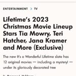 Jake Helgren Instagram – Very excited to share that @ninthhousefilms has two new films premiering in this year’s @itsawonderfullifetime on @lifetimetv ‘s holiday lineup!

The first airing on Sat. Dec. 9 is our sexy holiday western A Cowboy Christmas Romance, written by @thesarahdrew and directed by yours truly, starring @kramergirl @adamsenn @thereal_marymargarethumes @maxehrich @reaganrosemarum @sterlingjonesy and @domtoney 🤠🐎🌲

The second airing on Sat. Dec. 16, is our snowy chalet romance The Holiday Proposal Plan, written & directed by yours truly, starring @tatyanaali @jessekove @swanloon @gopradi @mikeheslin @mikeisready @patrickfaucette @realrobinriker and @tiffanyshepis 🎅❄️🌲

So excited to share these amazingly fun films with all of you, and a special thanks to our amazing crew for all you do!!! ❤️

#ninthhousefilms #directorlife🎬🎥 #itsawonderfullifetime #lifetimemovies #christmasmovies