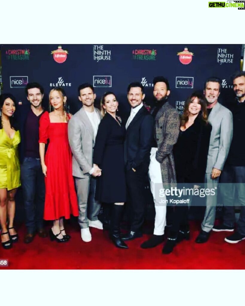 Jake Helgren Instagram - ‘Twas a magical holiday evening last night in Los Angeles as we celebrated a very special VIP screening of our queer holiday romance, A Christmas to Treasure, premiering 12/16 on @lifetimetv as part of @itsawonderfullifetime at 8/7C! . . . @ninthhousefilms @elevatebaby_ @autumnfederici @taylorfrey @kyledeanmassey #ninthhousefilms #christmasmovies #itsawonderfullifetime Garry Marshall Theatre