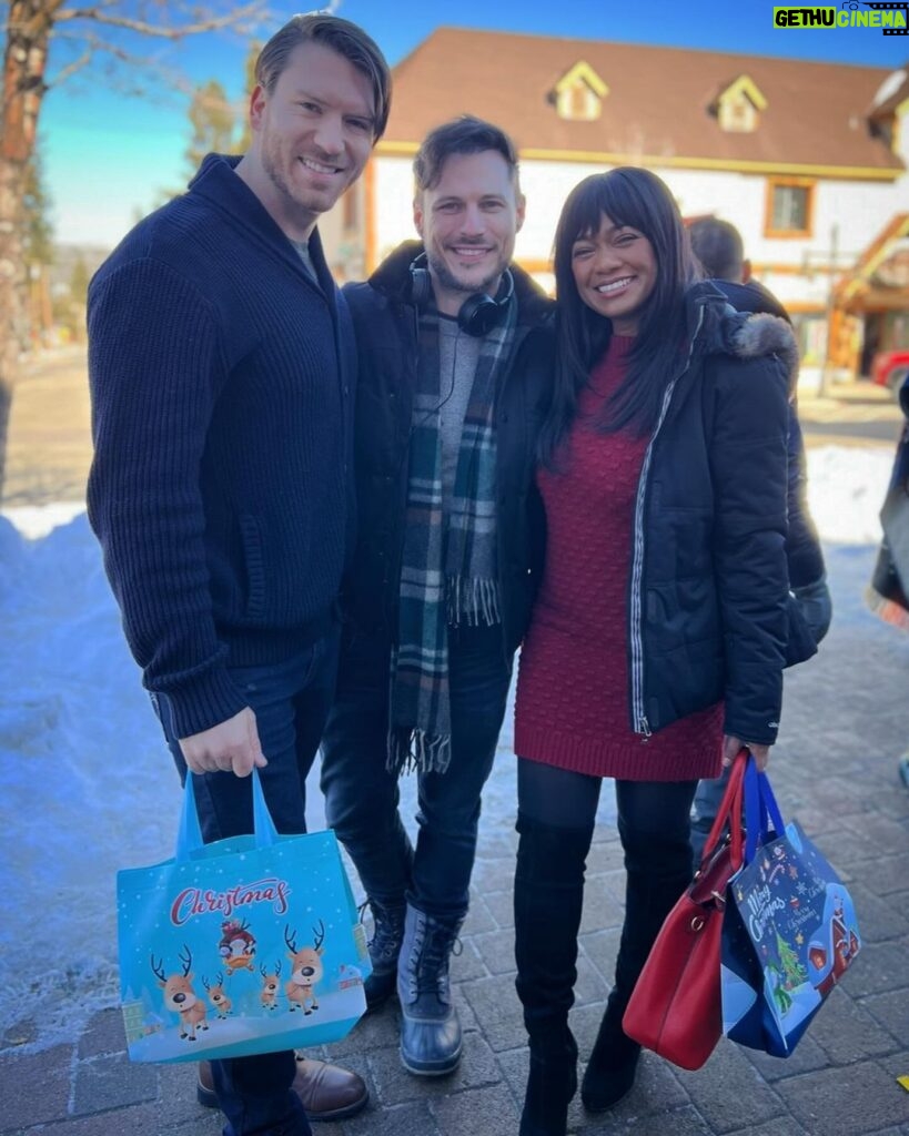 Jake Helgren Instagram - It’s rare when you feel as happy onset as what you see happening in the film, but I can honestly say we were having as much fun onset as what you’ll see in this film. We filmed this in boatloads of snow up in Big Bear back in January, which has become sort of like a winter “summer camp” for us, and I have to say, it’s not just one of my fave memories of 2023 but also definitely one of my favorite Holiday movies I’ve ever made. A special thanks to our beautiful and insanely talented cast and crew for making The Holiday Proposal Plan one to remember. Tune in this Saturday, Dec 16, at 8pm on @lifetimetv as part of @itsawonderfullifetime 🌲⛄️ . . . #theholidayproposalplan #lifetimemovies #christmasmovies #itsawonderfullifetime #directorlife🎬🎥 #ninthhousefilms #nicelyentertainment Big Bear Lake, California