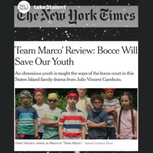 Jake Katzman Instagram - Watch Team Marco!!!Had a blast filming this movie!!! Rent or Buy on streaming platforms.
.
.
.
.
.
@jakekatzman @jacoblaval @ethancoskay @owenvaccaro @feulnerdaniel @skylar.lipkin @kingsoldierboy @teammarcomovie @juliovincentgambuto #movie #youngactor #film #release #bocceball #statenisland #fun #comedy #family #broadway #familymovie #actorlife @youngbwaynews @take3talent @gtkprtalent #younghollywood