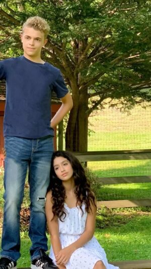 Jake Katzman Instagram - “If The World Was Ending” #jpsaxe cover with my awesome talented friend @madisonlagaresofficial ! This was a blast to record and shoot!!! Friends and Family are everything!!! I might want to move to the country!! .
.
.
.
.
.
.
@madisonlagaresofficial @jakekatzman #teensingers #coversong #duets #iftheworldwasending #teensinger #teen #music #youngsingers # youngbroadway @youngbwaynews #friends #countrylife #hollywood #broadway #younghollywood #tiktok #jakekatzman #grateful