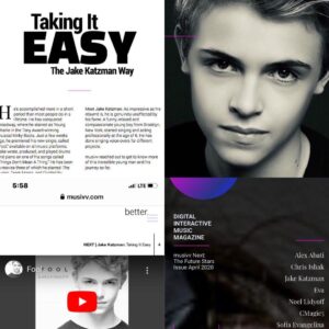 Jake Katzman Instagram - Check out my recent interview with Musivv.com 
Thanks for an awesome interview!! Link Below copy/paste
https://musivv.com/next/jakekatzman/.
.
.
.
.
@musivv @jakekatzman @bustedbearproductions.llc #jakekatzman #music #teensinger #singersongwriter #actor #youngactor #recordingartist #interview #music #youngartist #playlist #teen #quarantine #socialdistancing #iRecordinBrooklyn