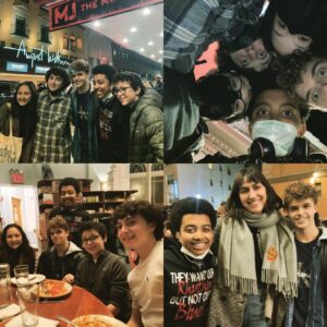 Jake Katzman Instagram - MJ the Broadway Musical was awesome! @devintrey08 was amazing in it!!! Seeing @emmarie212 was so awesome! She was the guardian for Devin and I in KB! Hangin’ out with the Skelly crew was so so so much fun and crazy!!! @devintrey08 @vincentcondurso @jordancoleofficial @margotandersonsong