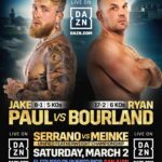 Jake Paul Instagram - The goal is simple, build the skillset to become world champion. Next up is a guy who has twice as many professional fights under his belt than I do. Ryan “The Rhino” Bourland. And just like the animal in his bone chilling nickname… he is also endangered😂😅 On Saturday, March 2 as co-main to the Puerto Rican GOAT, Amanda Serrano, I’m fighting for experience, and to show my love to the island I call home I’ll be donating my entire fight purse to my nonprofit Boxing Bullies to help renovate gyms across 🇵🇷 . @mostvaluablepromotions @serranosisters