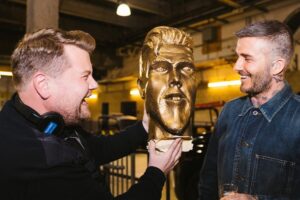 James Corden Instagram - Hello, I know I don’t often post things here, or many places really. And I joke about it on The Late Late Show. 
The main reason for this is I kind of think I’m ‘out there’ enough as it is, what with making a show on TV everyday and stuff. The last thing anyone needs is a picture of my brunch! 
But as I sit here now, and I look back on 2019, I feel kind of overwhelmed by it all to be honest. From hosting over a hundred Late Late Shows. Hosting the Tony awards for the second time, which was a night I’ll never forget. And finishing the year by writing and producing Gavin and Stacey. Watching the show go out on Christmas Day with my family and Ruth is something I’ll cherish forever. 
It’s all gone so fast, but I’ve loved every second of this year. 
I can’t help but feel that if I could tell my 12 year old self that this would be his life, his head would explode! 
I hope next year brings you everything you need. 
I feel very lucky to be in your orbit from time to time and I don’t take it for granted. 
Happy New Year, wherever you are.
The years go by so fast, Let’s hope the next beats the last.
All my love
James x