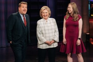 James Corden Instagram - Hello, I know I don’t often post things here, or many places really. And I joke about it on The Late Late Show. 
The main reason for this is I kind of think I’m ‘out there’ enough as it is, what with making a show on TV everyday and stuff. The last thing anyone needs is a picture of my brunch! 
But as I sit here now, and I look back on 2019, I feel kind of overwhelmed by it all to be honest. From hosting over a hundred Late Late Shows. Hosting the Tony awards for the second time, which was a night I’ll never forget. And finishing the year by writing and producing Gavin and Stacey. Watching the show go out on Christmas Day with my family and Ruth is something I’ll cherish forever. 
It’s all gone so fast, but I’ve loved every second of this year. 
I can’t help but feel that if I could tell my 12 year old self that this would be his life, his head would explode! 
I hope next year brings you everything you need. 
I feel very lucky to be in your orbit from time to time and I don’t take it for granted. 
Happy New Year, wherever you are.
The years go by so fast, Let’s hope the next beats the last.
All my love
James x