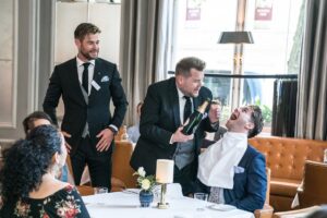 James Corden Instagram - Hello, I know I don’t often post things here, or many places really. And I joke about it on The Late Late Show. 
The main reason for this is I kind of think I’m ‘out there’ enough as it is, what with making a show on TV everyday and stuff. The last thing anyone needs is a picture of my brunch! 
But as I sit here now, and I look back on 2019, I feel kind of overwhelmed by it all to be honest. From hosting over a hundred Late Late Shows. Hosting the Tony awards for the second time, which was a night I’ll never forget. And finishing the year by writing and producing Gavin and Stacey. Watching the show go out on Christmas Day with my family and Ruth is something I’ll cherish forever. 
It’s all gone so fast, but I’ve loved every second of this year. 
I can’t help but feel that if I could tell my 12 year old self that this would be his life, his head would explode! 
I hope next year brings you everything you need. 
I feel very lucky to be in your orbit from time to time and I don’t take it for granted. 
Happy New Year, wherever you are.
The years go by so fast, Let’s hope the next beats the last.
All my love
James x