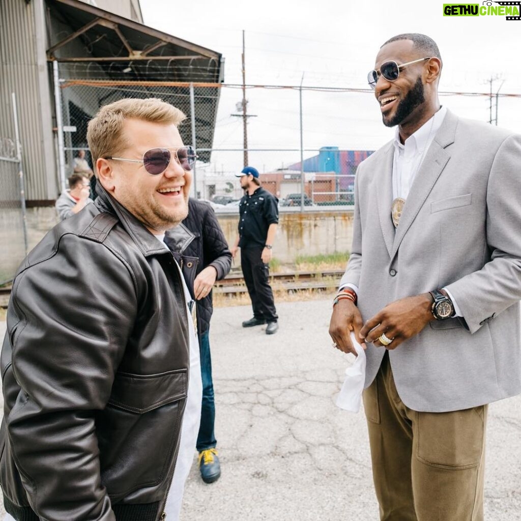 James Corden Instagram - Had a brilliant time with @kingjames for our season finale of @CarpoolKaraoke! Watch it now on @AppleMusic.