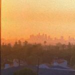 James Michael Tyler Instagram - #dawn #losangeles #inspiration #painting ##sublime #artwork