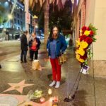 James Michael Tyler Instagram - Paying Respect. #kirkdouglas #hollywood #photography